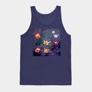 Butterflies in the Night Tank Top